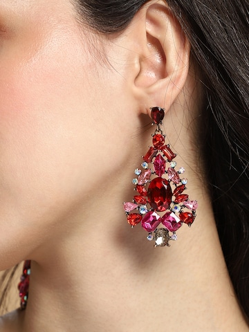 SOHI Σκουλαρίκια 'Kavya' σε κόκκινο: μπροστά