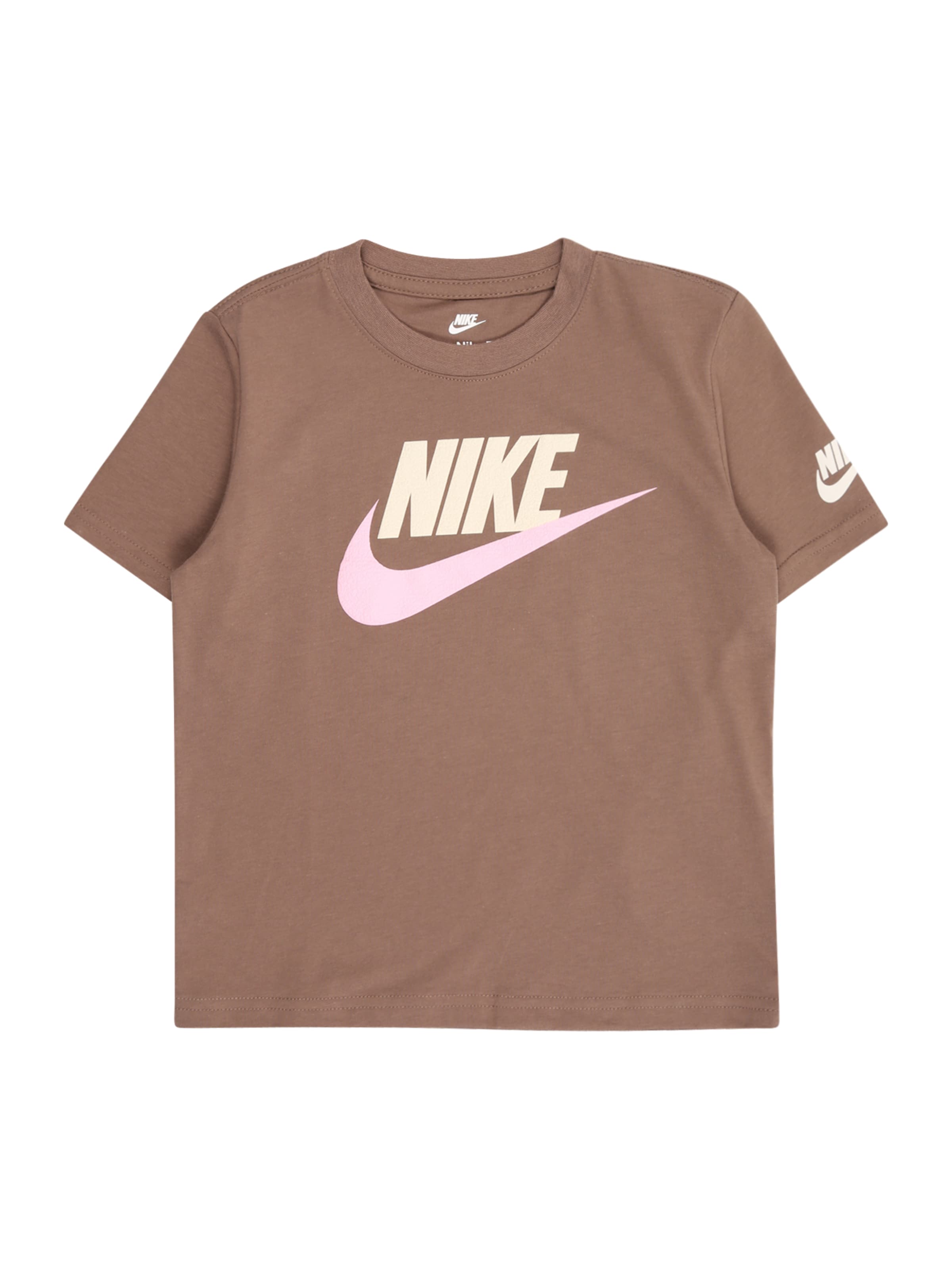 Nike Sportswear Футболка 'CLUB FAMILY' в Коричневый: спереди
