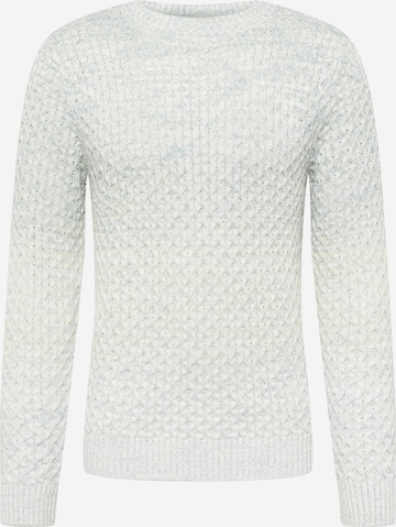 JACK & JONES Sweater 'STEEN' in Blue: front