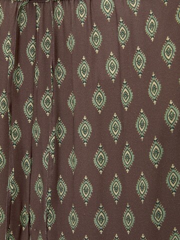 Pull&Bear Loosefit Broek in Bruin