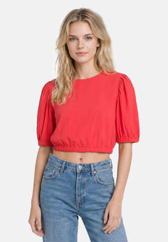 ECY Blouse 'Spring Summer' in Red: front