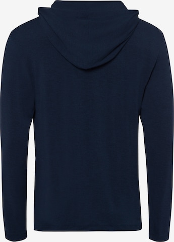 Hanro Sweatshirt ' Casuals ' in Blau