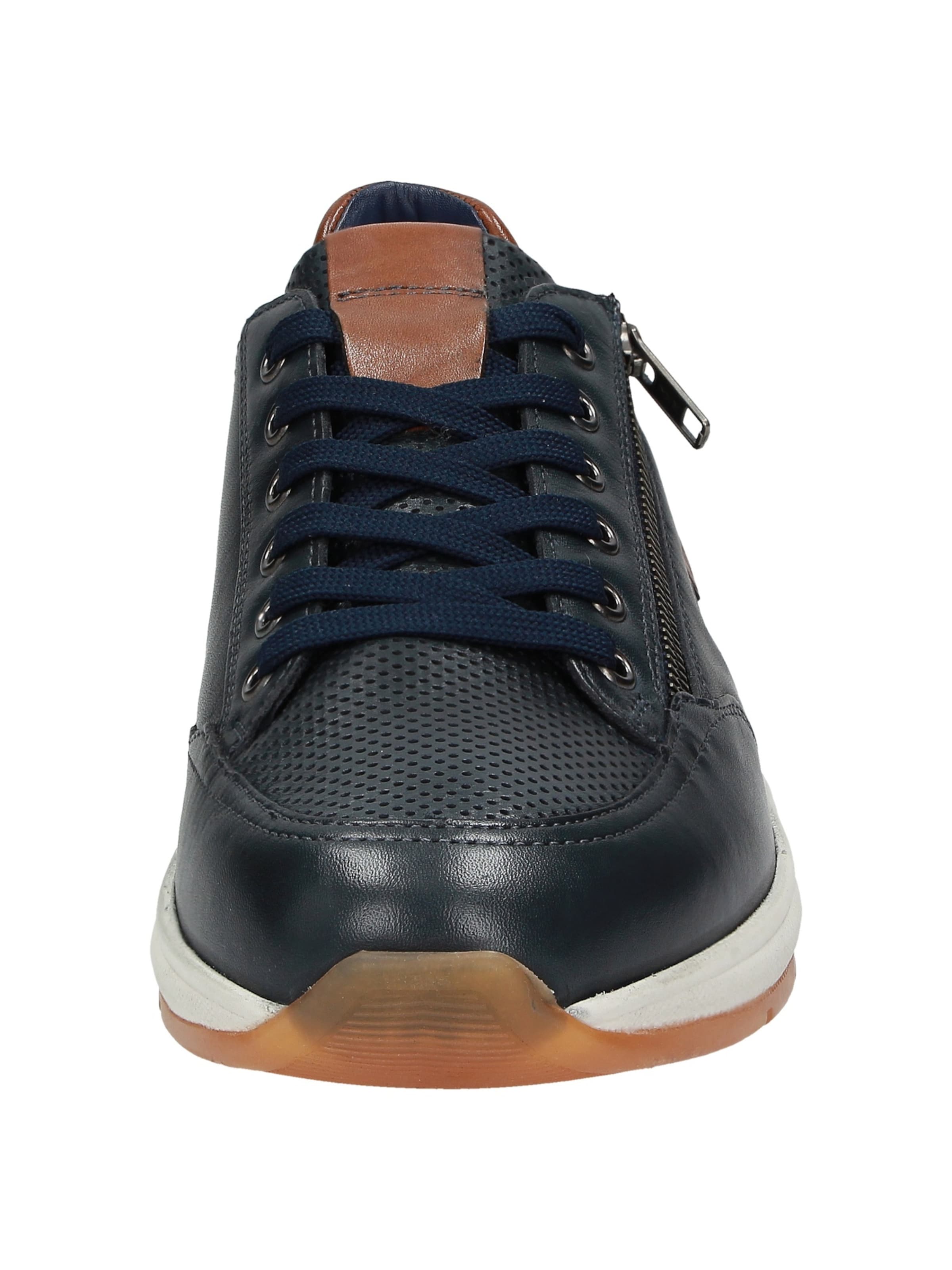 SIOUX Sneakers laag 'Turibio' in Blauw