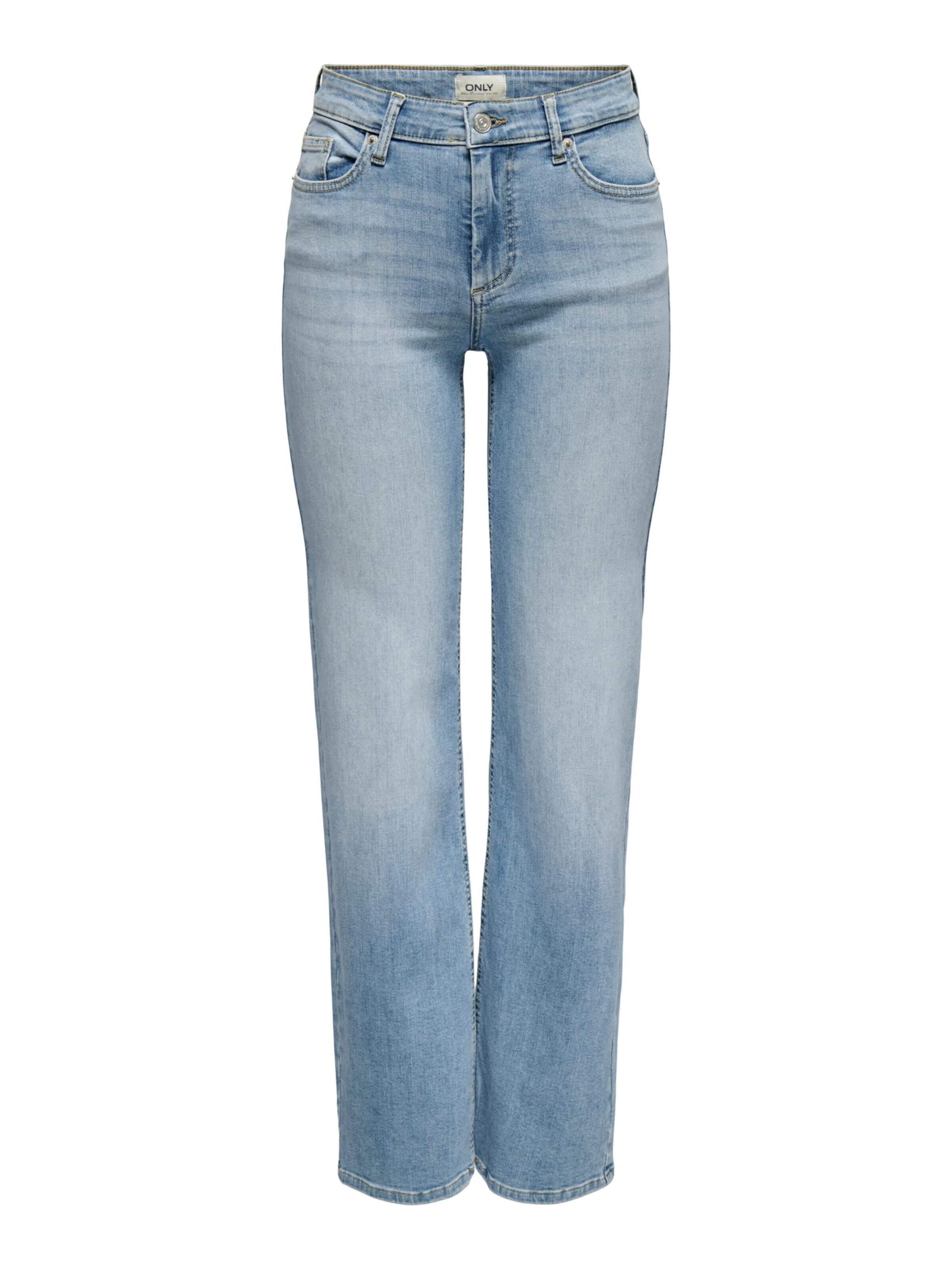 ONLY Baggy Jeans 'Blush' in Blauw: voorkant