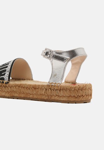 Love Moschino Sandals in Silver