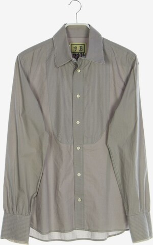 DIESEL Button Up Shirt in M in Grey: front