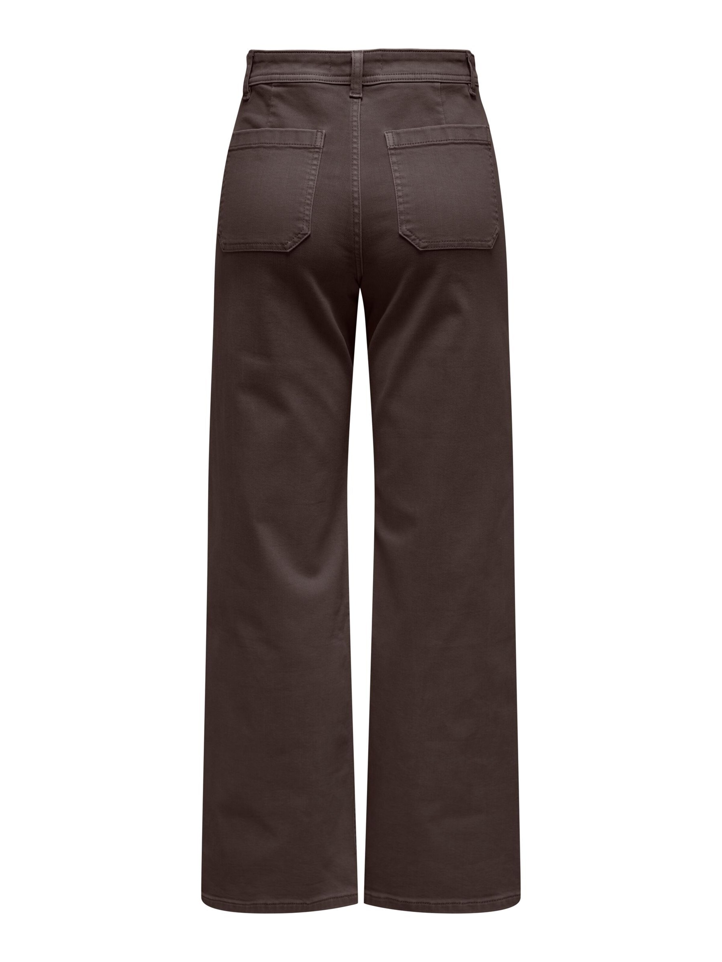 JDY Loosefit Hose 'JDYIris' in Braun