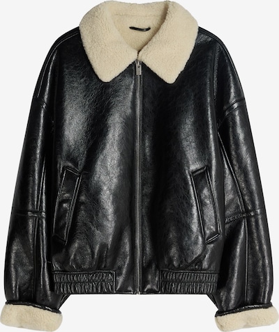 Bershka Välikausitakki värissä musta, Tuotenäkymä