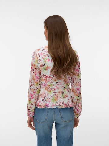 VERO MODA Bluse 'AWBLAIR' i blandingsfarvet