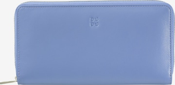 DuDu Wallet in Blue: front