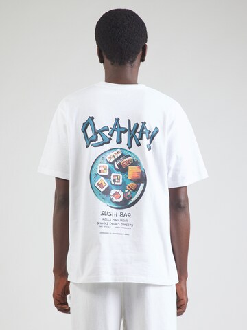 Denim Project Shirt 'Osaka Sushi' in White: front
