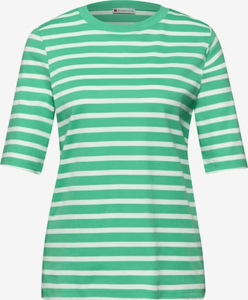 STREET ONE Shirt in Green: front