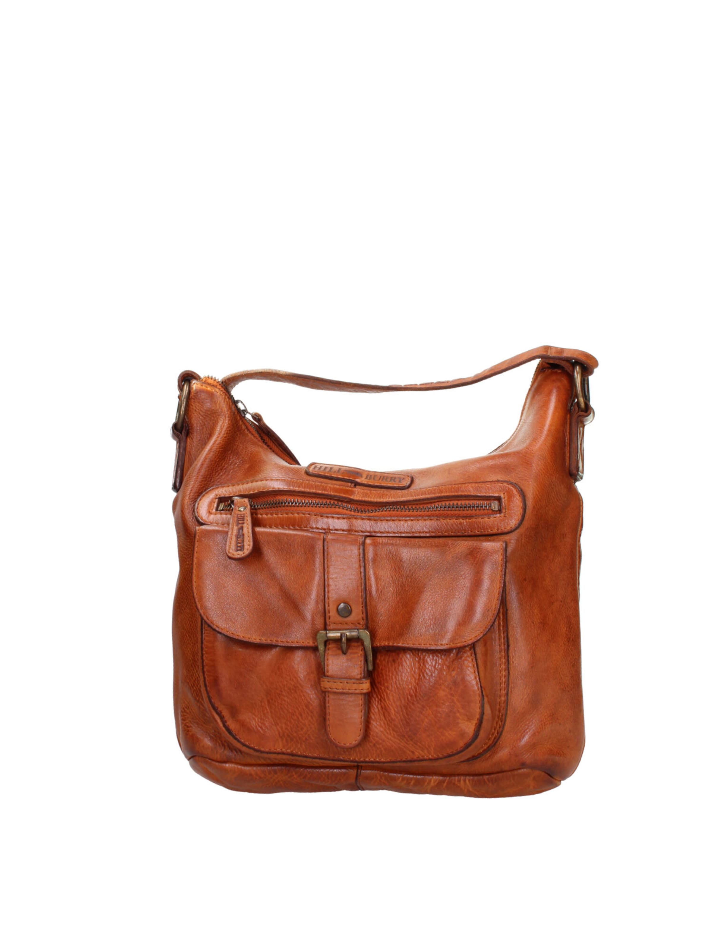 HILL BURRY Umhängetasche in Braun