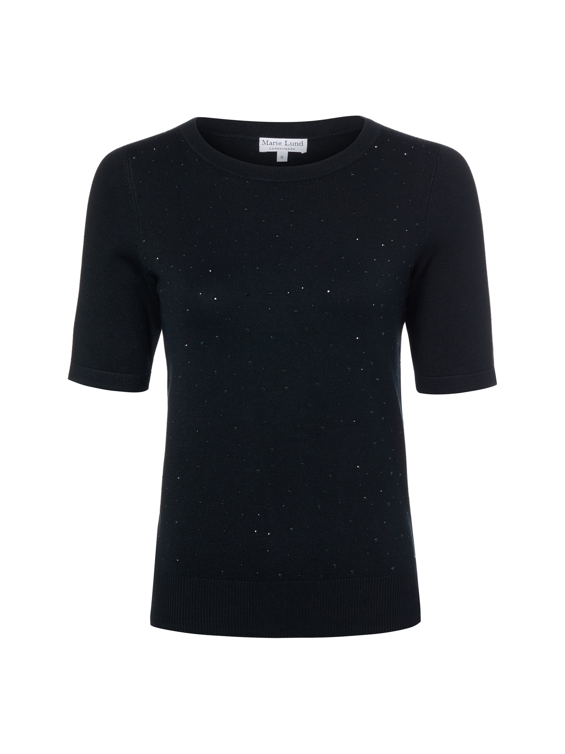 Marie Lund Sweater in Black: front