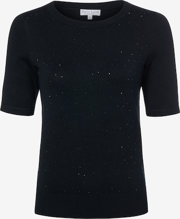 Pull-over Marie Lund en noir : devant