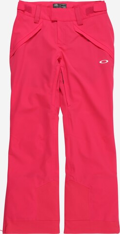 Bootcut Pantalon outdoor 'IRIS' OAKLEY en rouge : devant