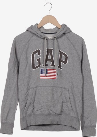 GAP Sweatshirt & Zip-Up Hoodie in S in Grey: front