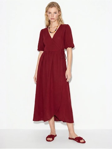 Bianco Lucci Kleid 'Midi' in Rot: Vorderseite