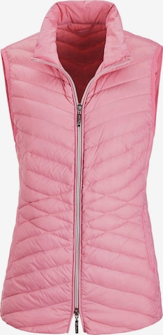Goldner Weste in Pink: Vorderseite