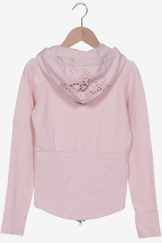 ESPRIT Sweatshirt & Zip-Up Hoodie in XS in Pink