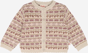 Hust & Claire Knit cardigan 'Cilja' in Beige: front