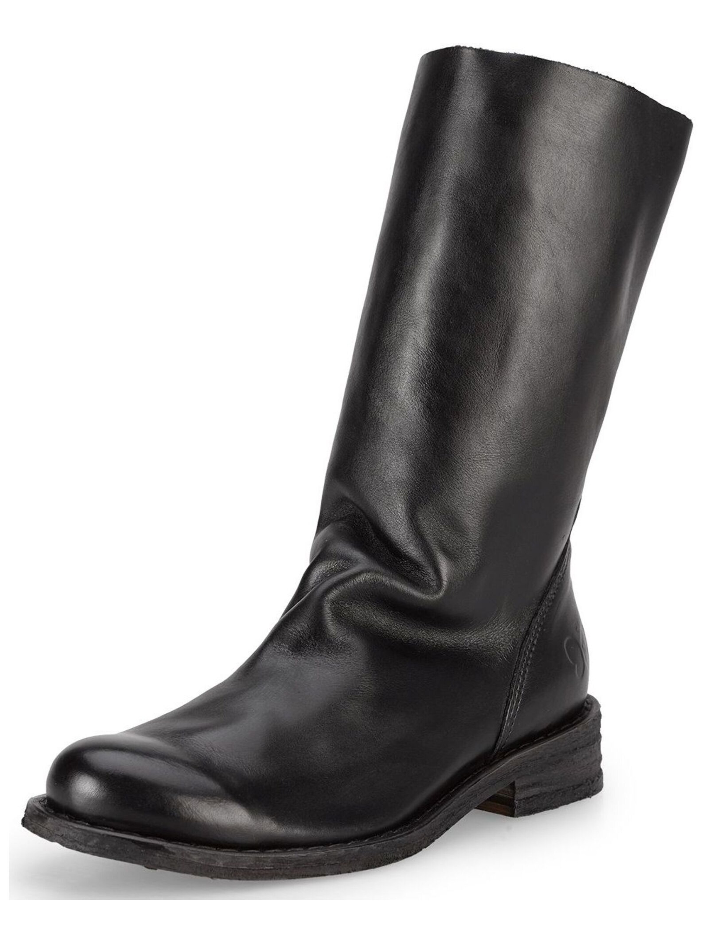 Felmini Wide Fit Boots in Black: front
