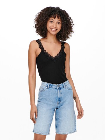 ONLY Top 'Cassey' in Black: front