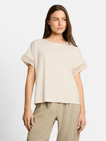 T-shirt TOM TAILOR en blanc : devant
