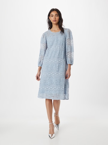 Robe de cocktail 'Abina' Kaffe en bleu : devant