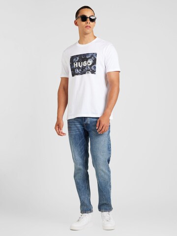 HUGO Shirt 'Dulive_U244' in White