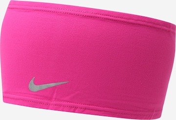 NIKE Accessoires - Fita Turbante desportiva em rosa: frente