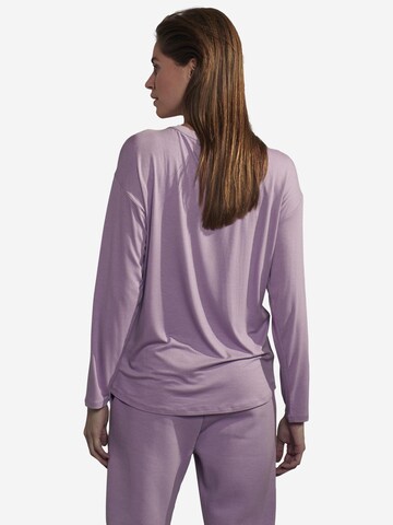 ESSENZA Pajama Shirt in Purple