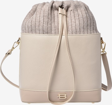 Sac à bandoulière BALDININI en beige : devant