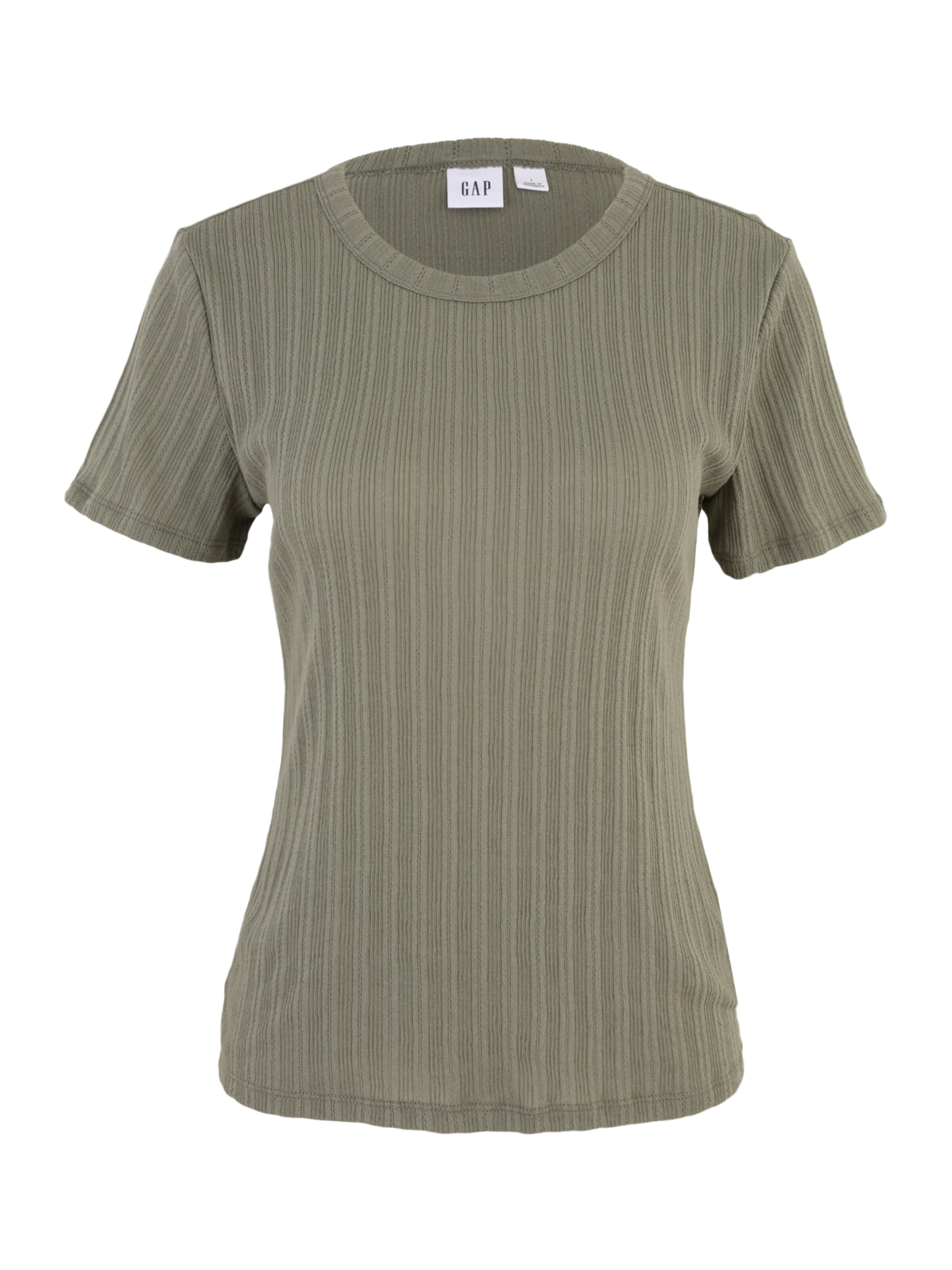 T-shirt GAP en vert : devant