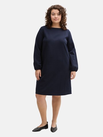 Tom Tailor Women + Dress in Blue: front
