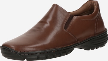 ABOUT YOUSlip On cipele 'Dian' - smeđa boja: prednji dio