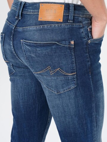 Coupe slim Jean M.O.D MIRACLE OF DENIM en bleu