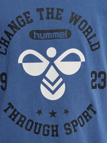 T-Shirt Hummel en bleu