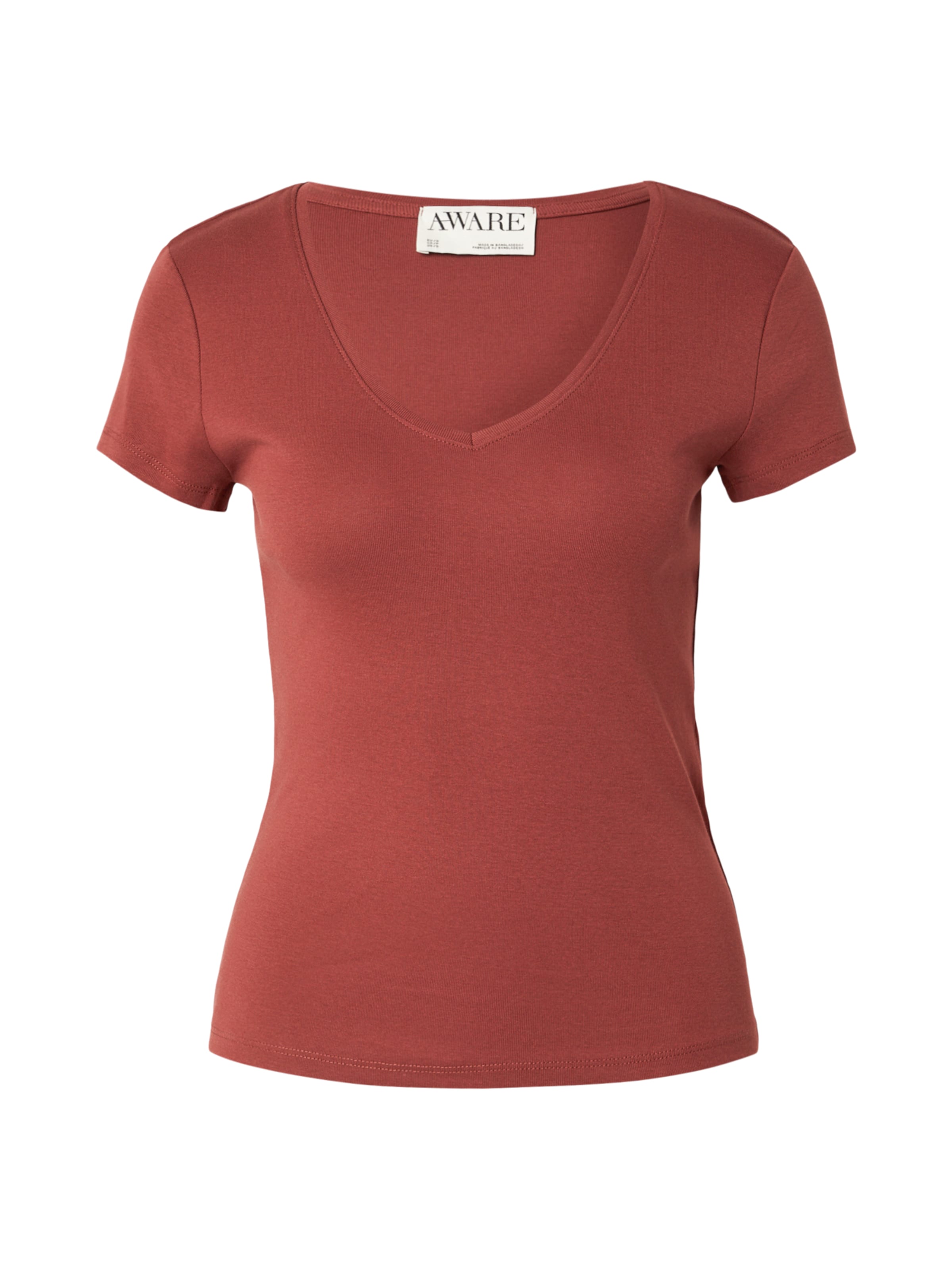 Aware Shirt in Brown: front