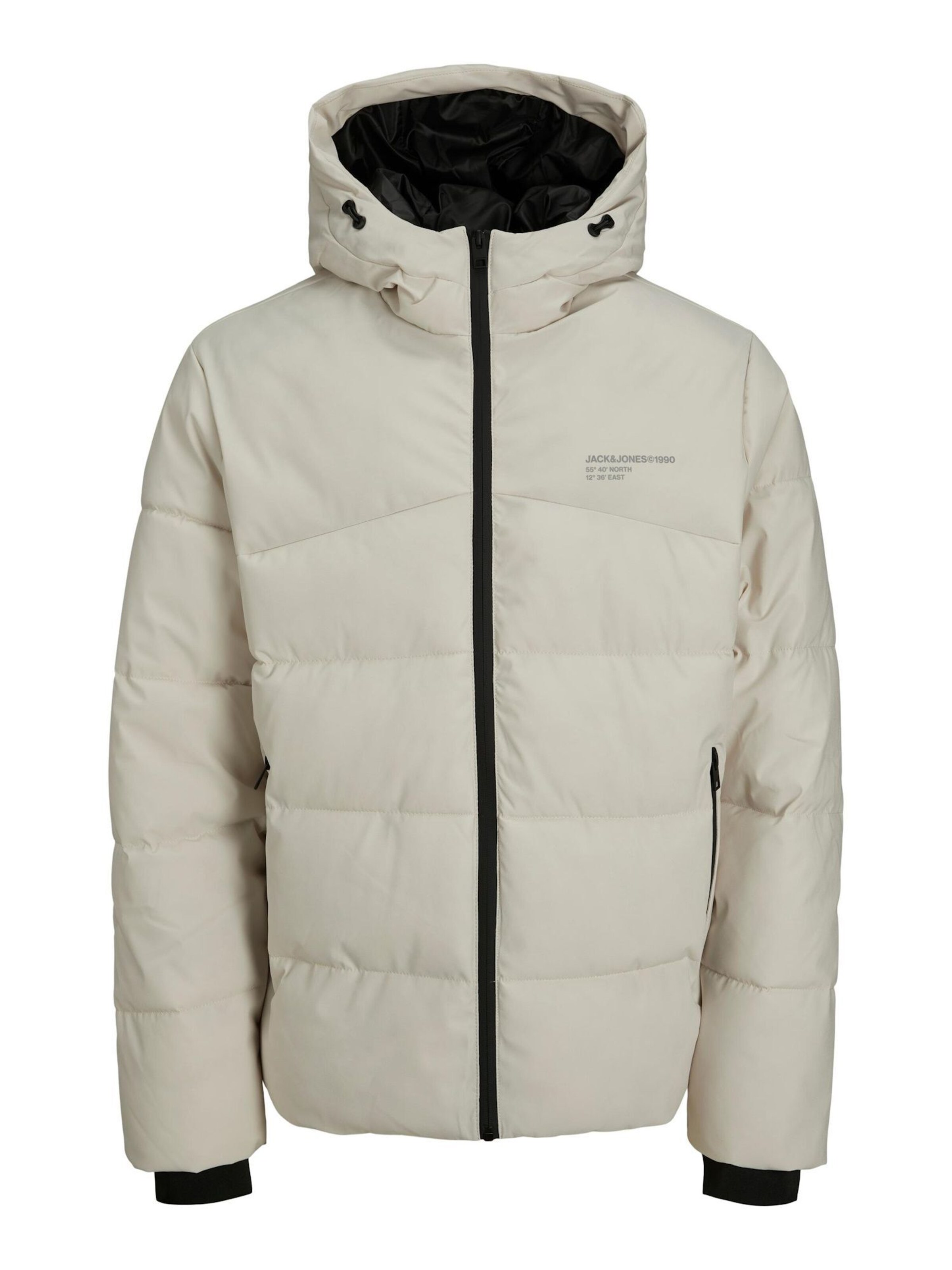 Veste d’hiver 'JJFlow' JACK & JONES en beige : devant