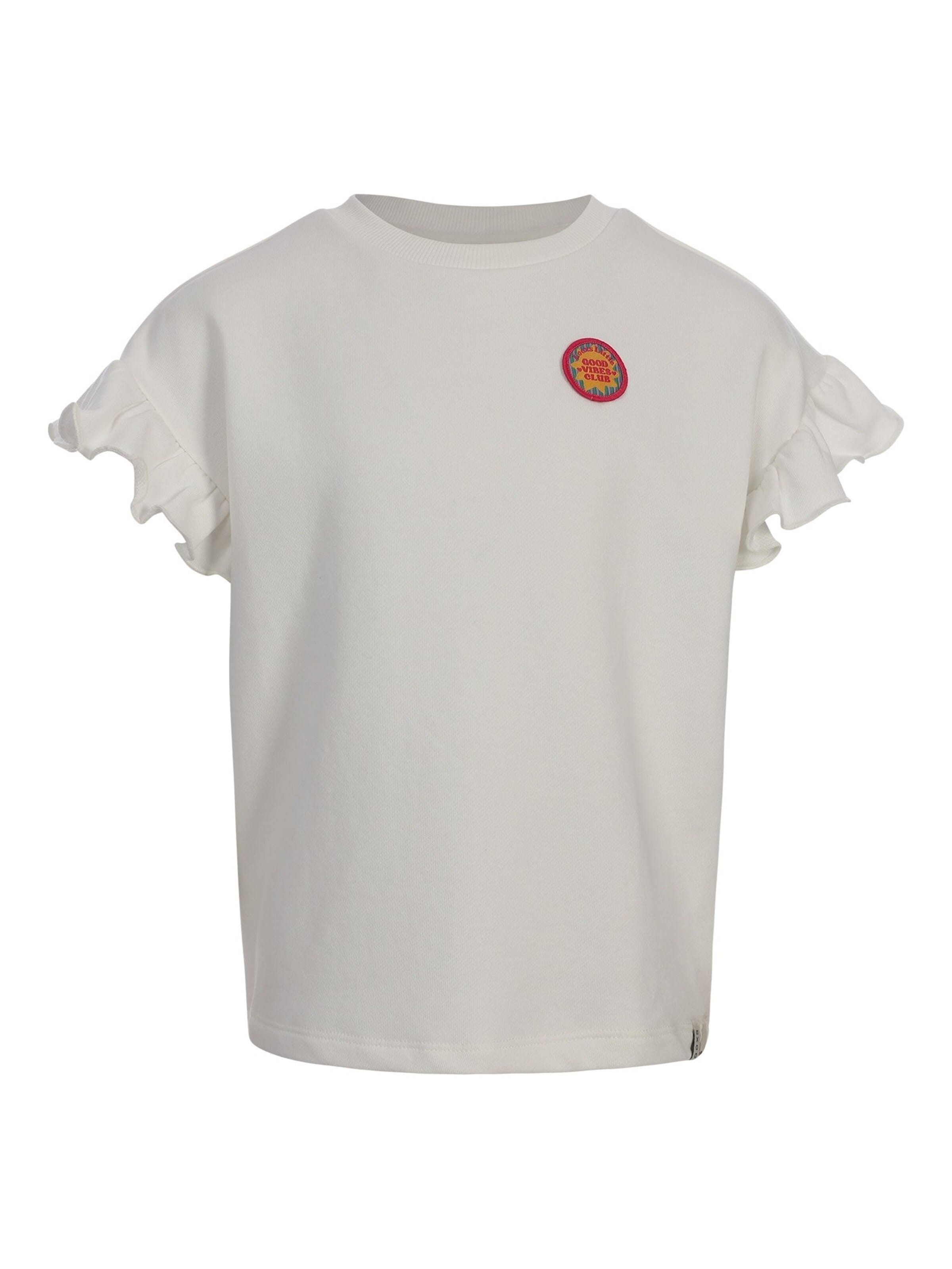 T-Shirt Looxs Revolution en blanc : devant