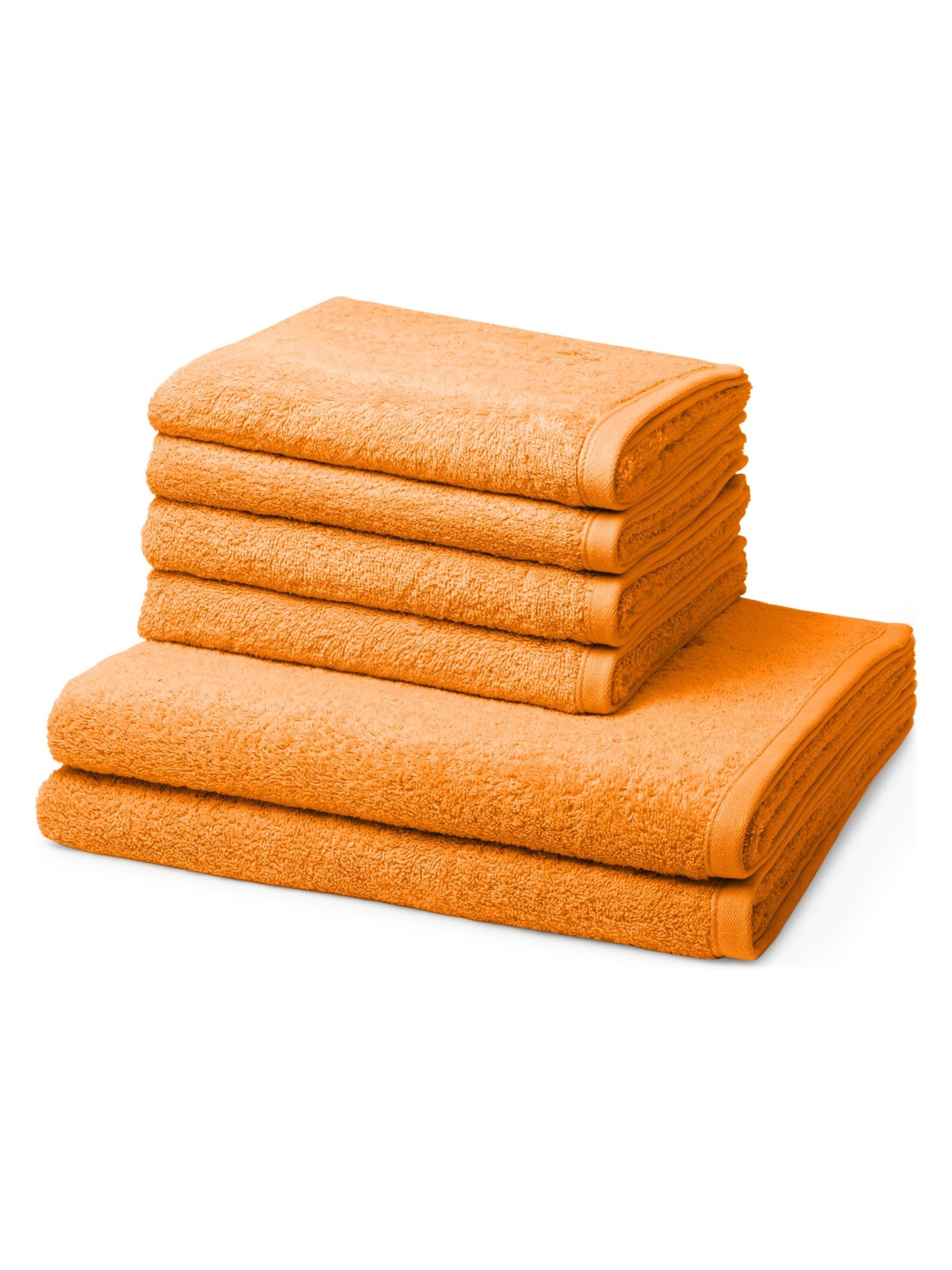 ROSS Handtuch 'Vita'‌‌‌‌‌‌ in Orange: Vorderseite