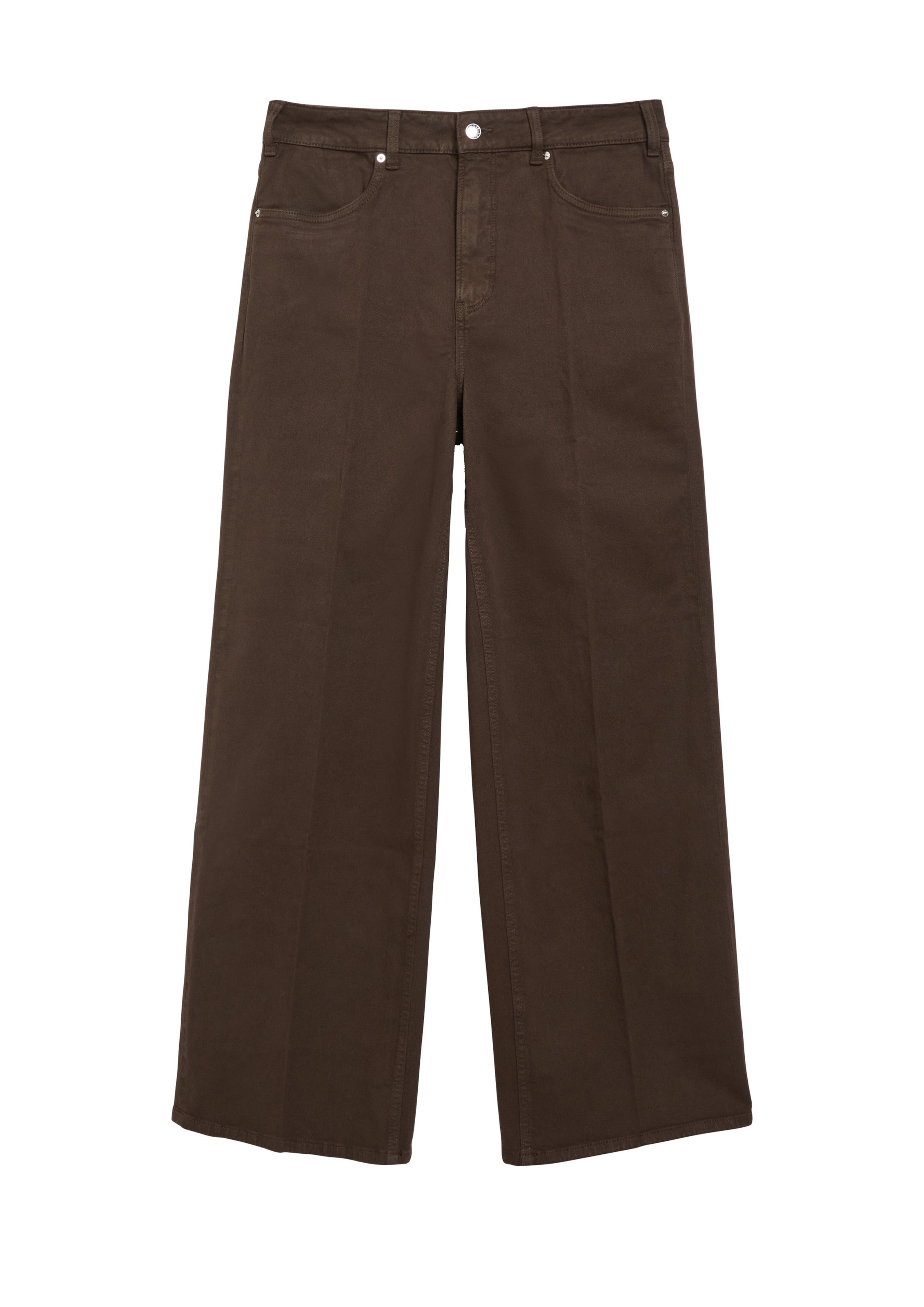 Wide Leg Jean s.Oliver en marron : devant