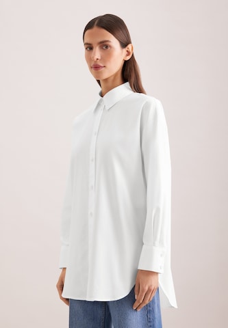 Chemisier SEIDENSTICKER en blanc