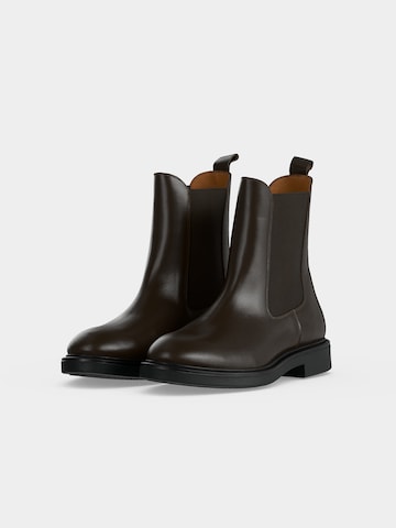 Chelsea Boots 'ADDA' Bianco en marron