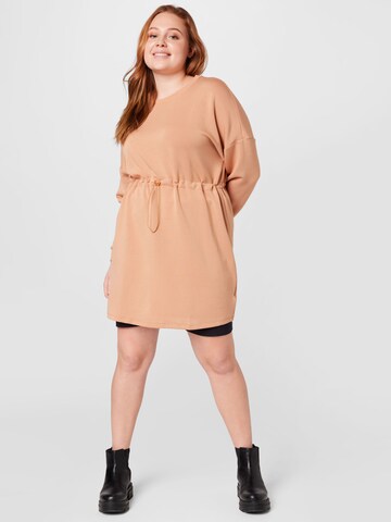 ABOUT YOU Curvy - Vestido 'Layla' em laranja