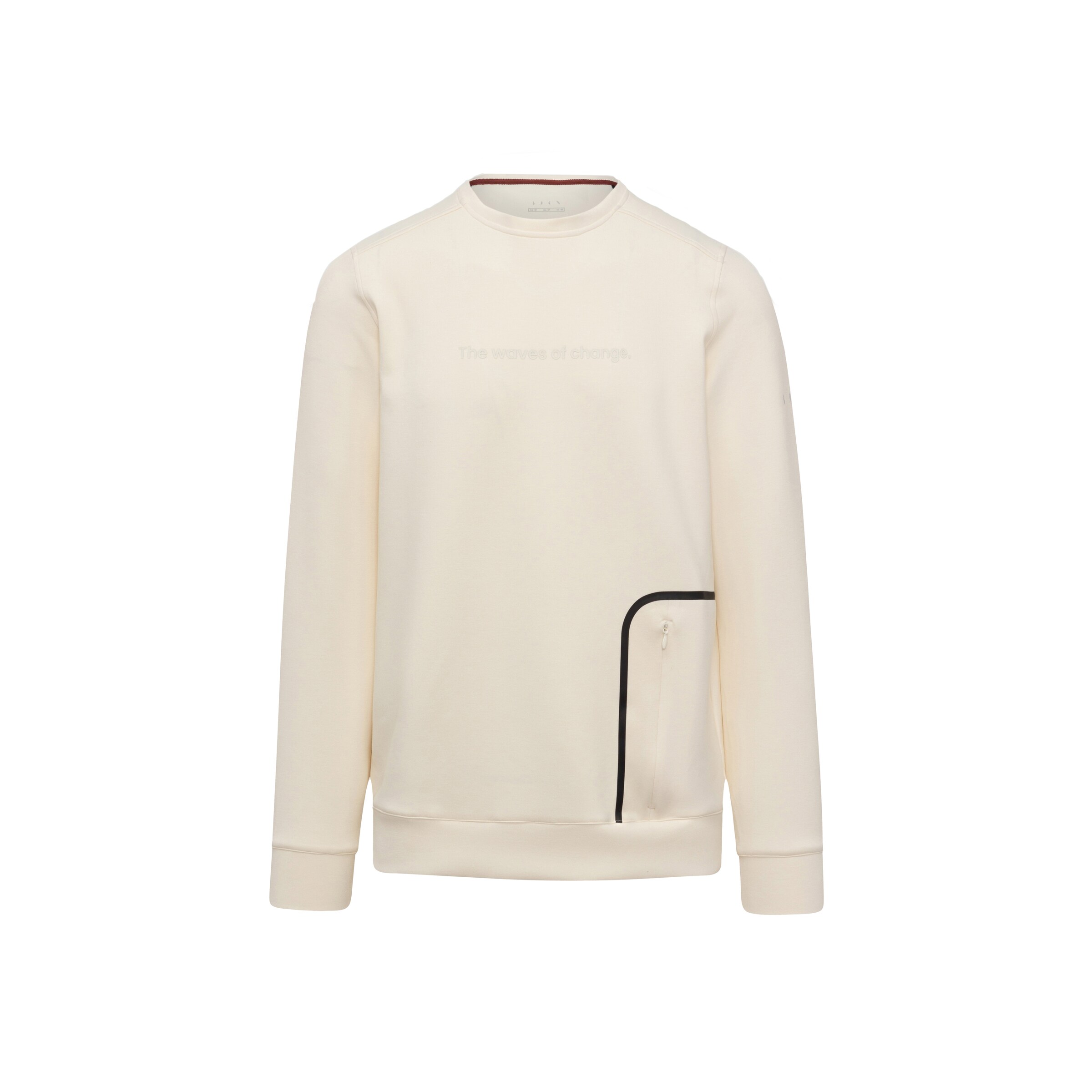 Born Living Yoga Sports sweatshirt 'Yangtse' in White: front