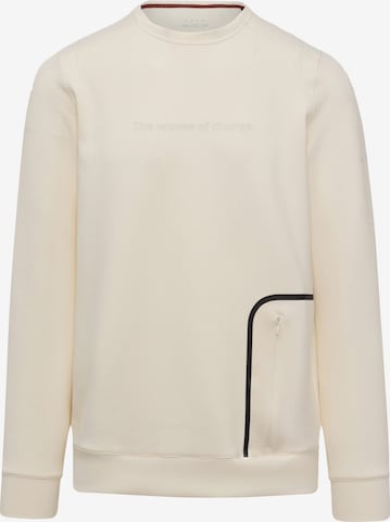 Born Living Yoga Sports sweatshirt 'Yangtse' in White: front