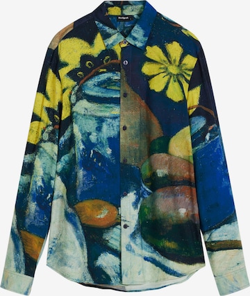 DesigualRegular Fit Košulja - plava boja: prednji dio