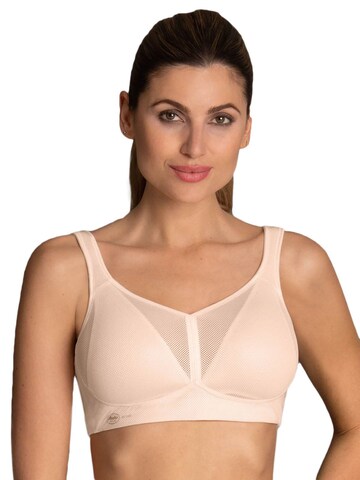 ANITA Bralette Bra 'air control DeltaPad' in Beige